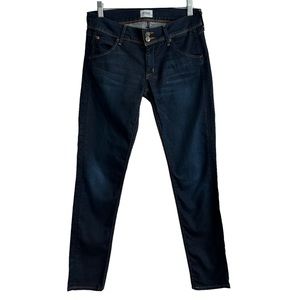 Hudson Jeans Collin Flap Skinny Jeans Indigo Wash 27